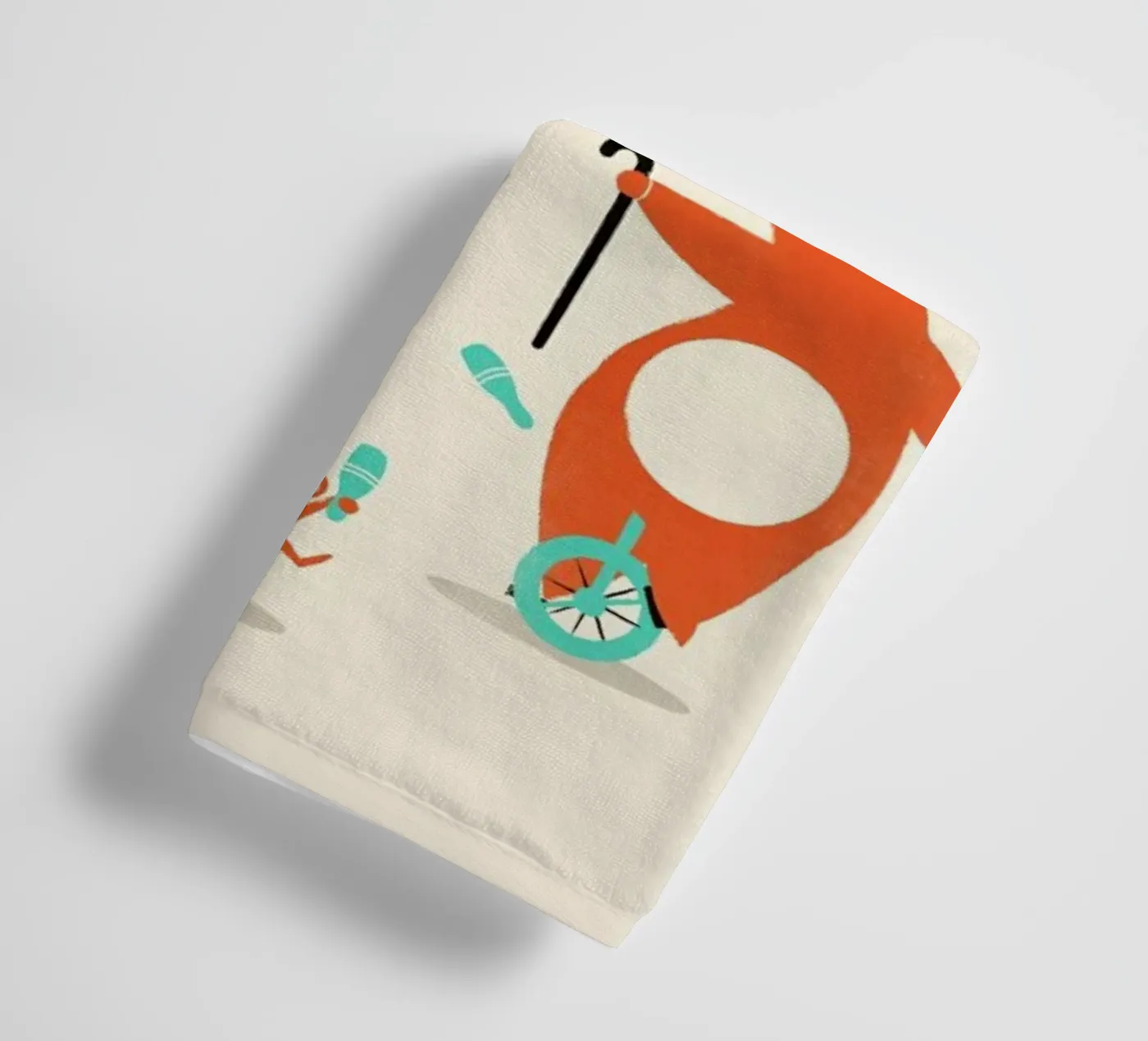 Circus badhanddoek van Jay Fleck