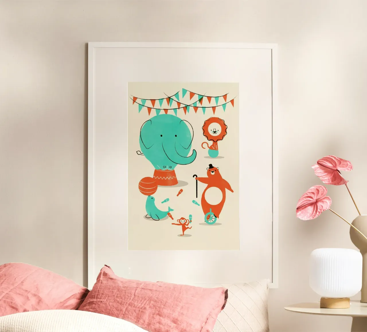 Circus poster van Jay Fleck