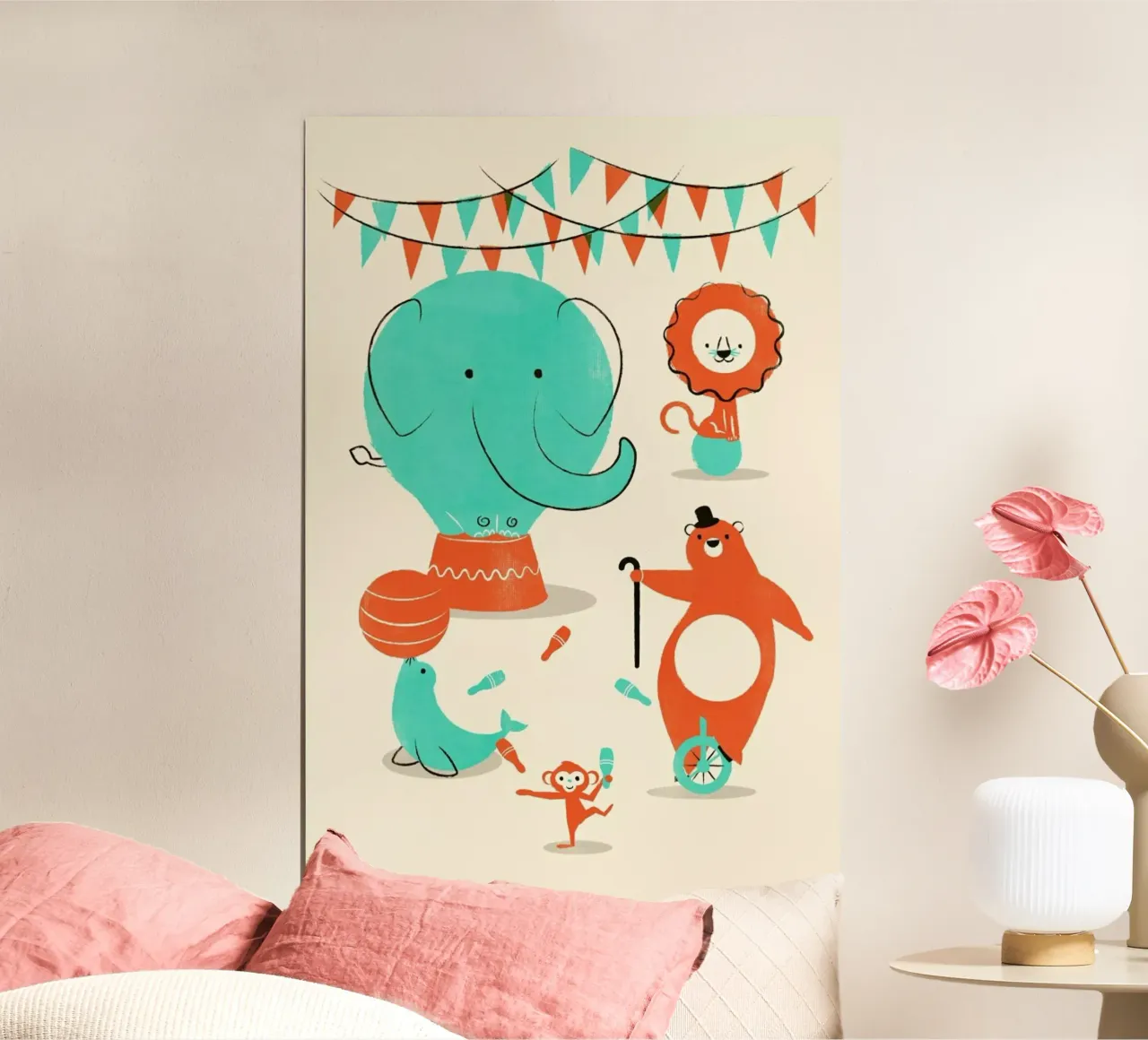 Circus poster van Jay Fleck