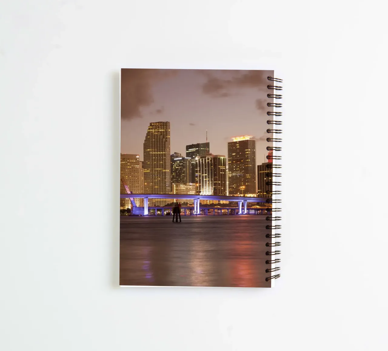 Miami,  Florida spiral notebook by Reisefotografie - Bilder aus aller Welt