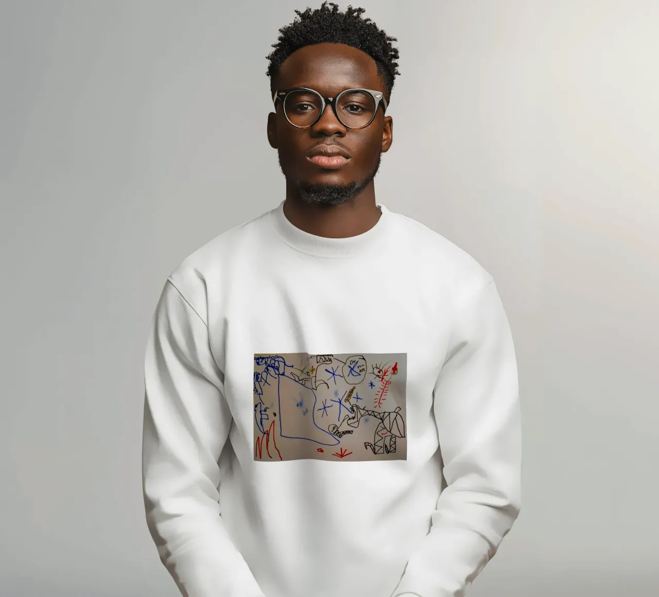 Monsterbild Nummer Vier Sweatshirt von Trash is dada Official
