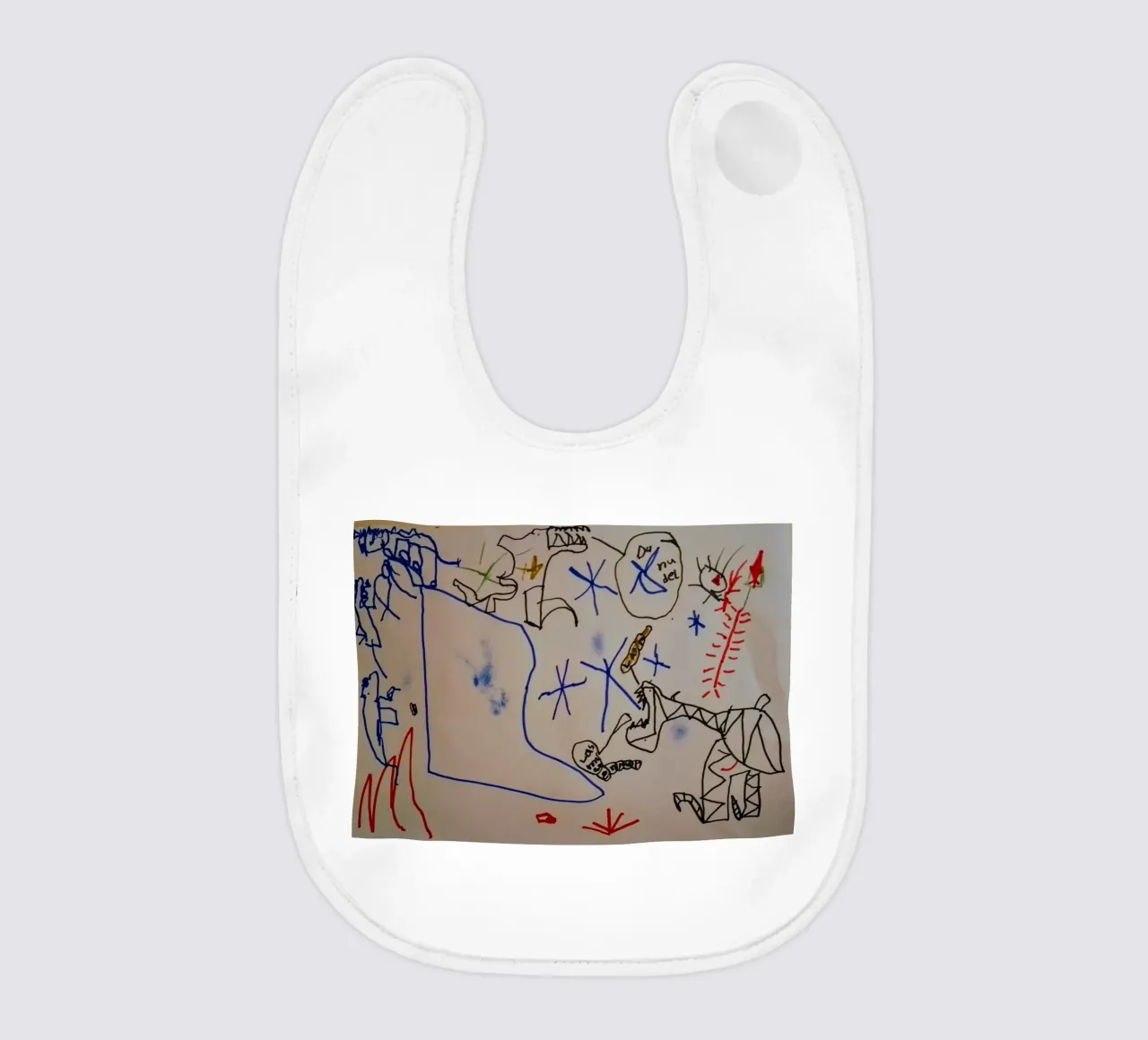 Immagine del mostro numero quattro bavaglino da Trash is dada Official