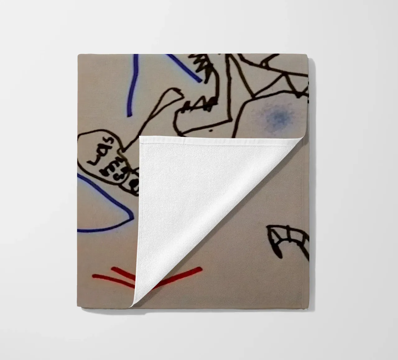 Immagine del mostro numero quattro telo mare da Trash is dada Official