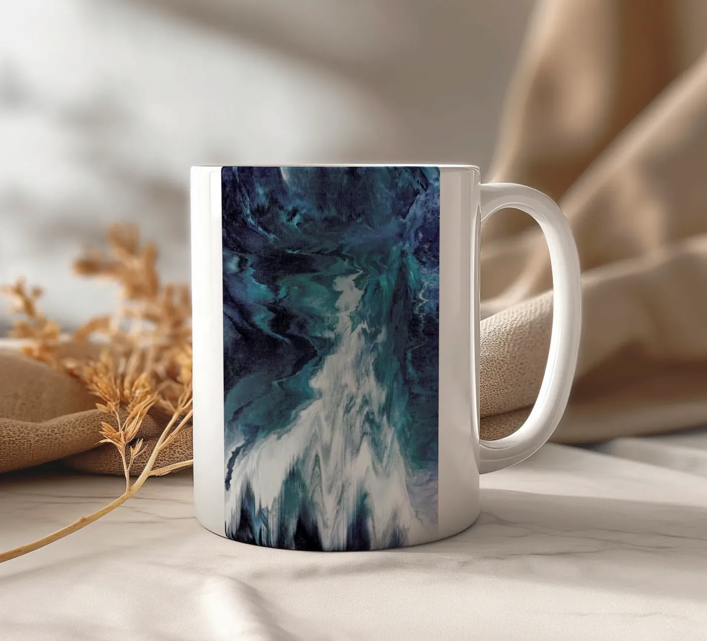 Impalpable ceramic mug by Adam Priester