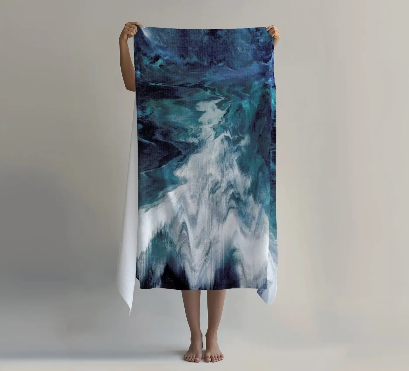Impalpable beach towel by Adam Priester