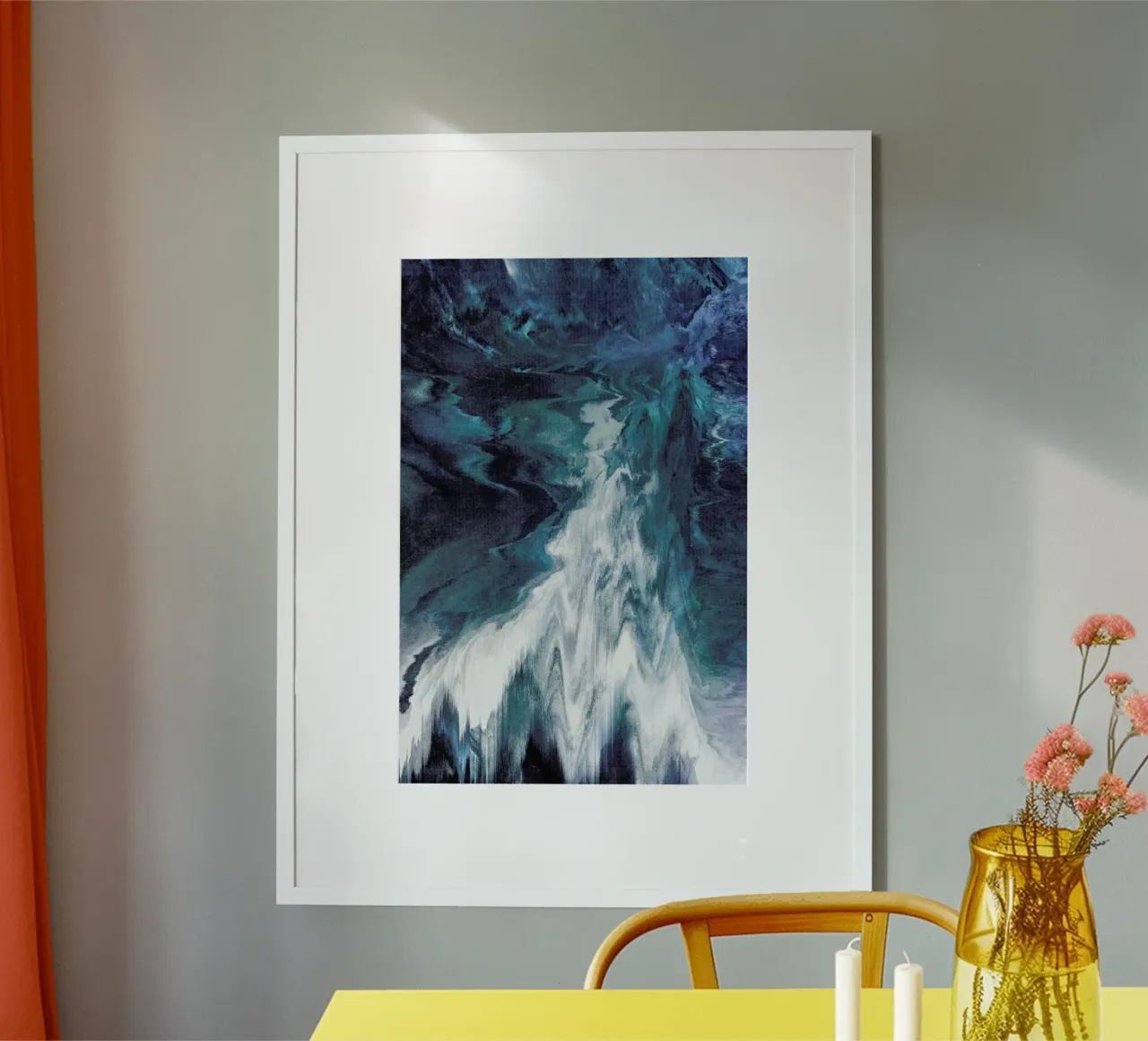 Impalpable poster con telaio in plastica da Adam Priester