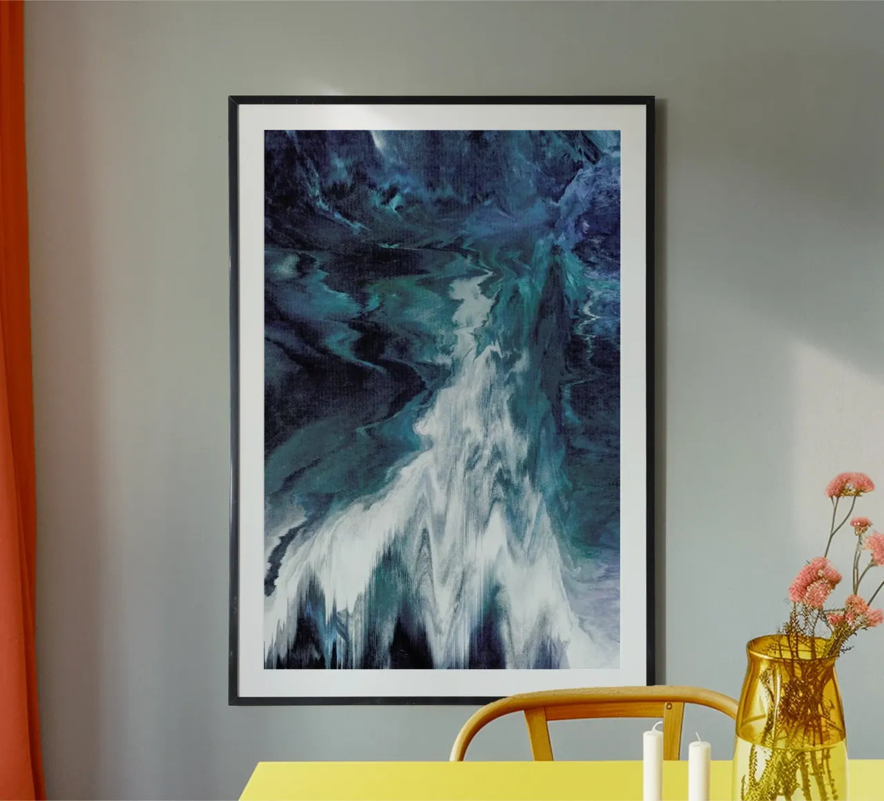 Impalpable poster con telaio in plastica da Adam Priester