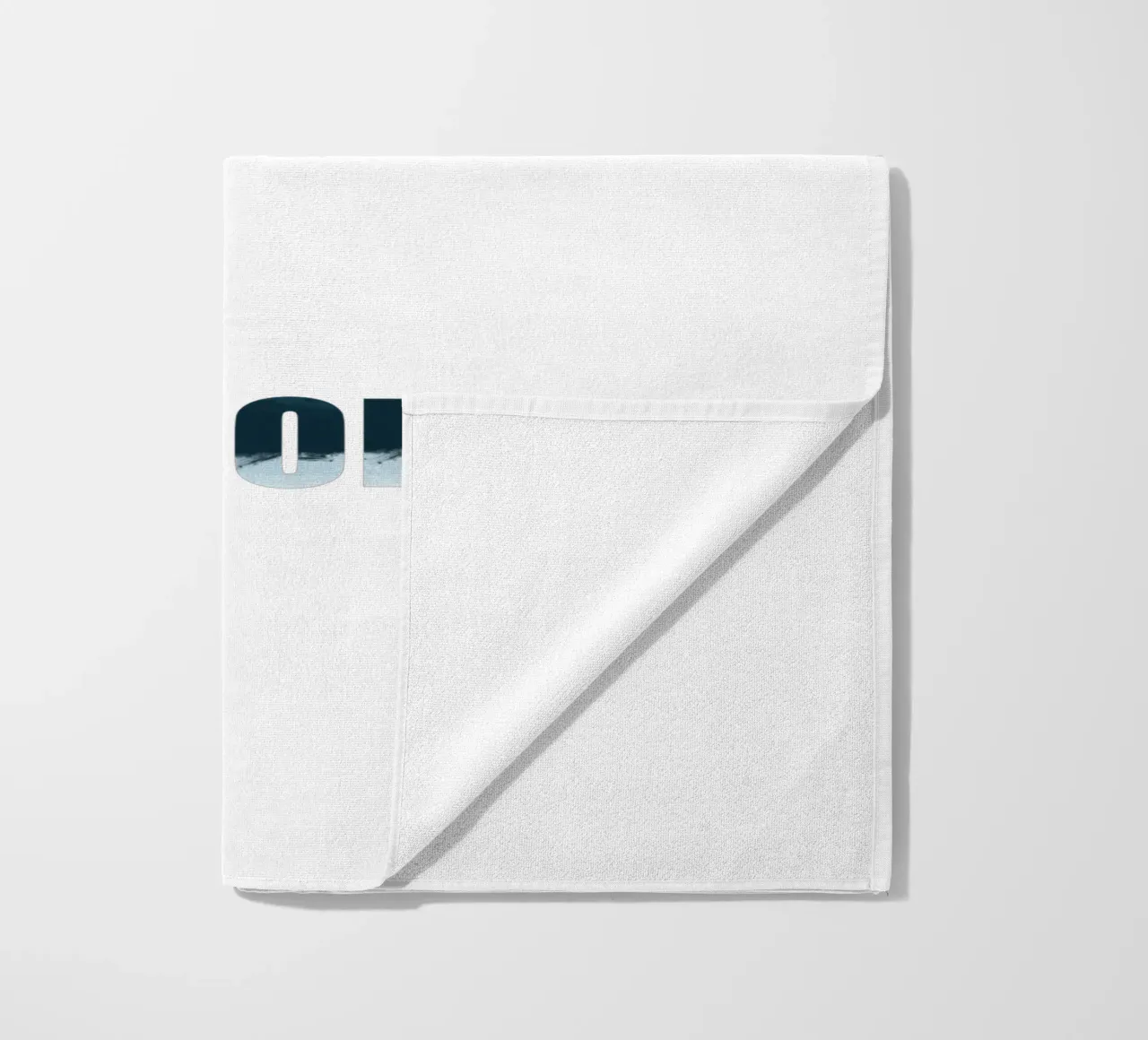 Without data it's just an opinion toalla de playa de LIMITED EDITION LETTERS