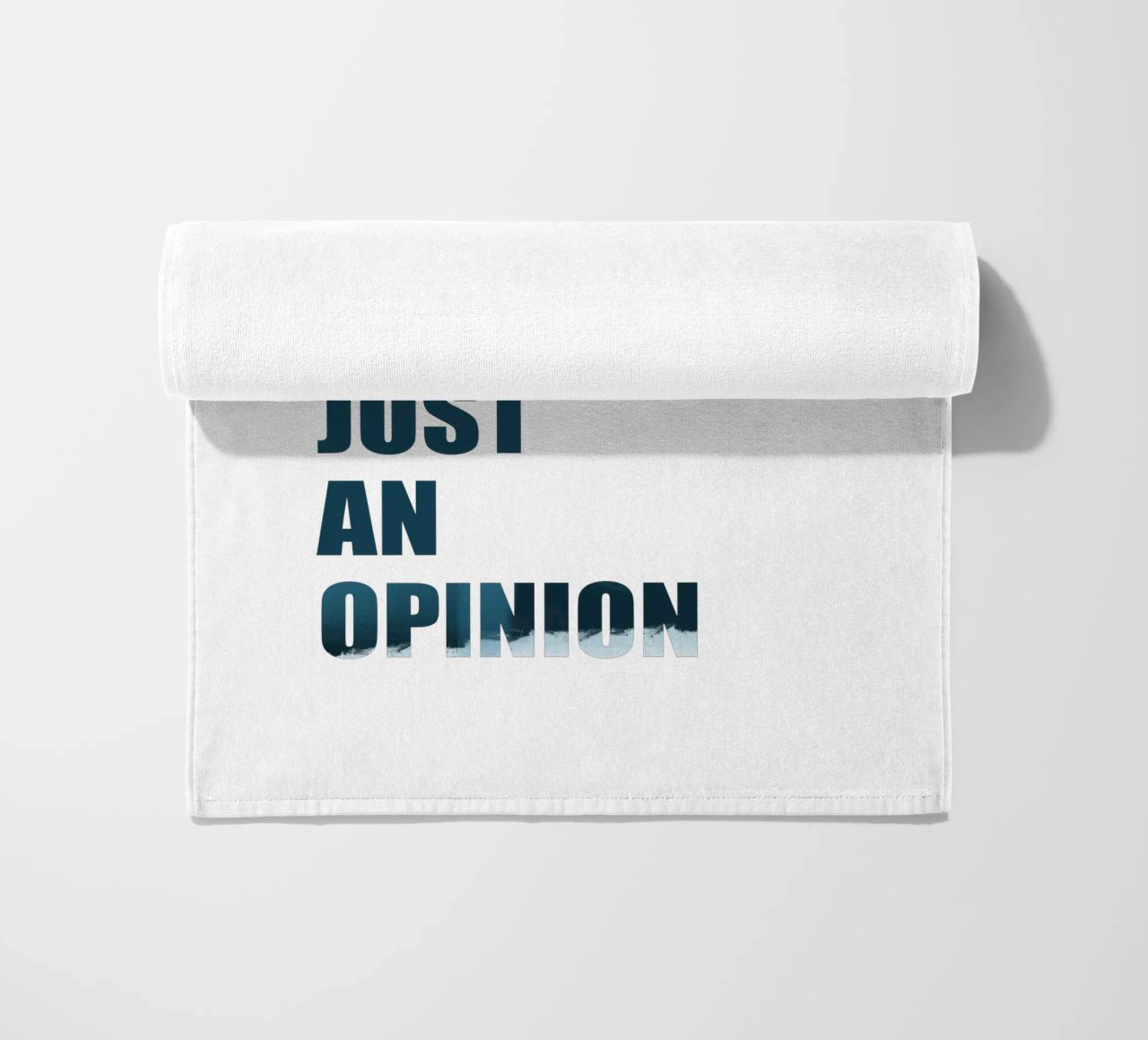Without data it's just an opinion telo mare da LIMITED EDITION LETTERS