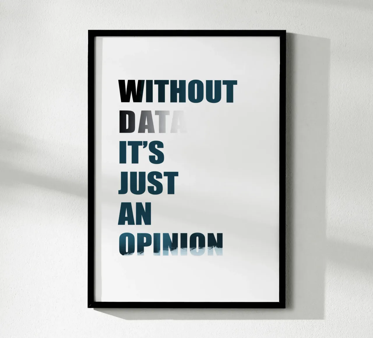 Without data it's just an opinion hahnemühle de LIMITED EDITION LETTERS