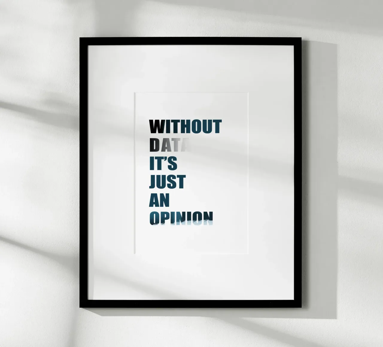 Without data it's just an opinion hahnemühle de LIMITED EDITION LETTERS
