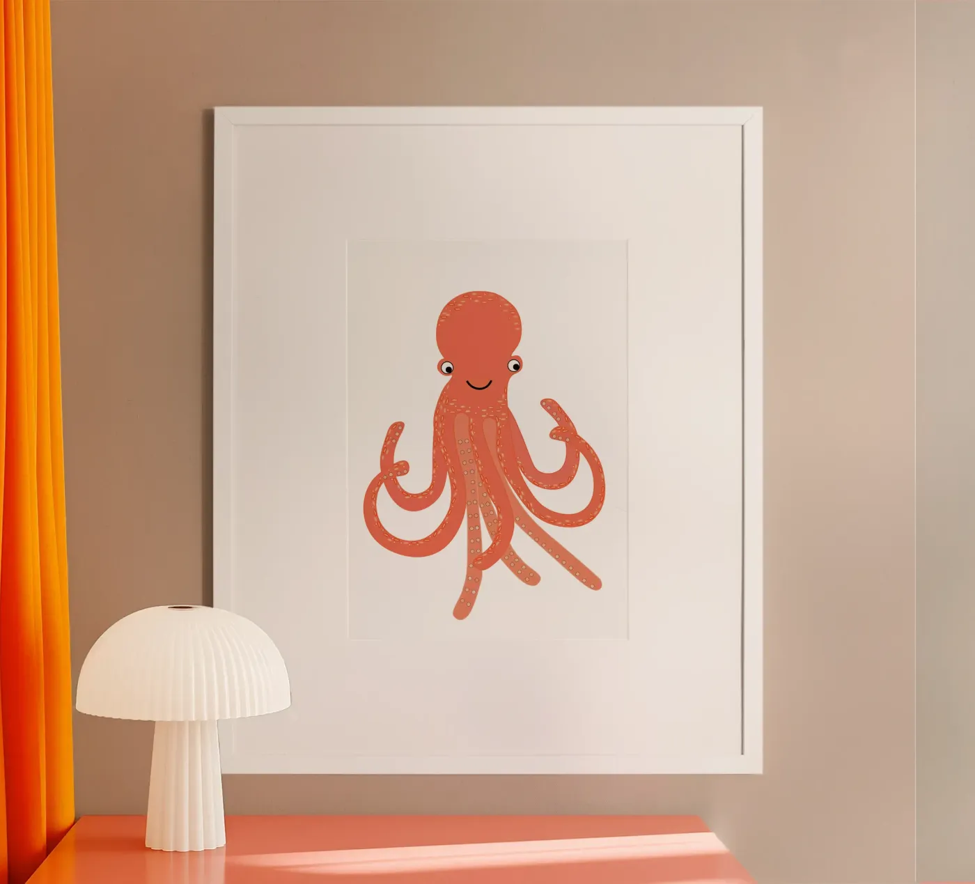 Squid Oskar poster by SunflowerDE