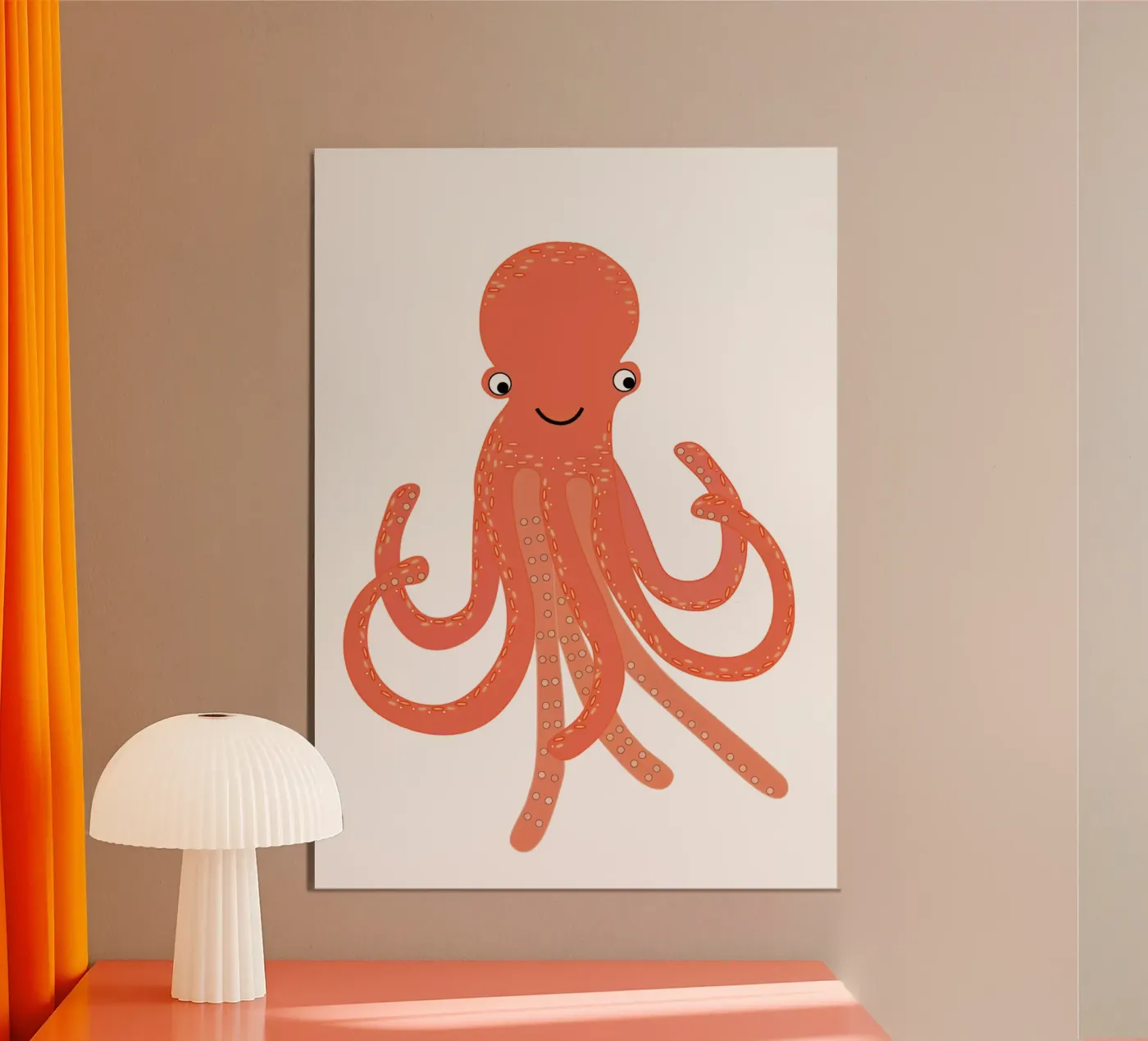 Squid Oskar poster by SunflowerDE