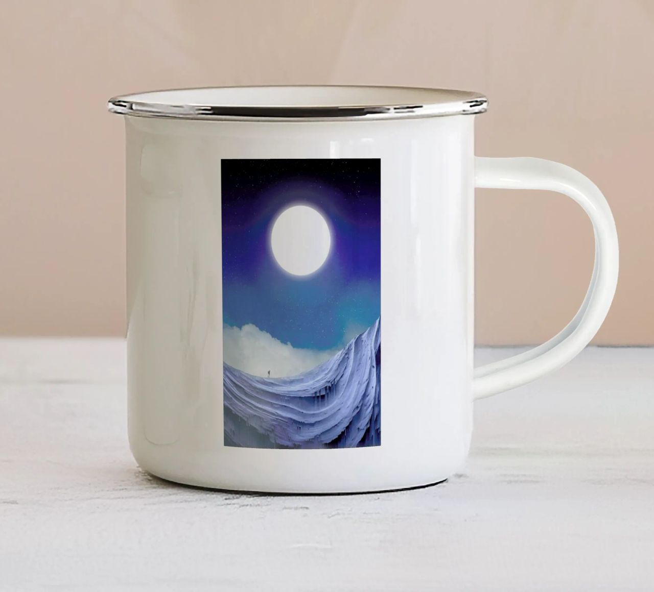 To Dust tazza in smalto da Adam Priester