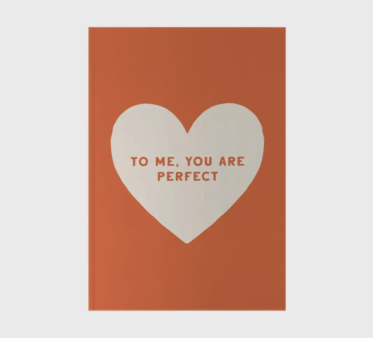To Me You Are Perfect notebook by treechild