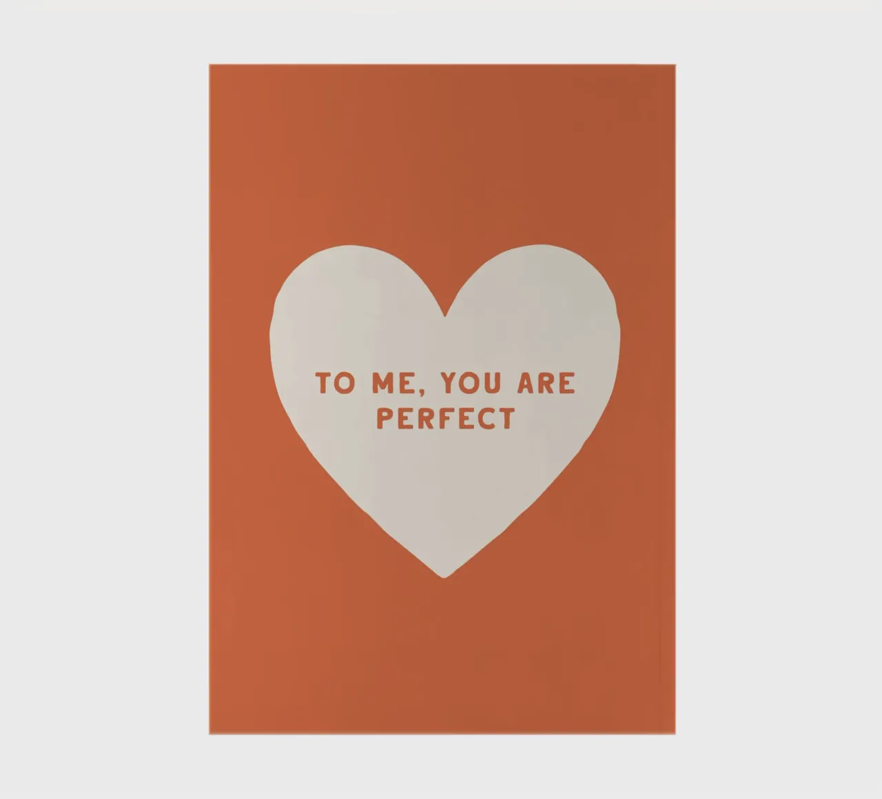 To Me You Are Perfect notebook by treechild