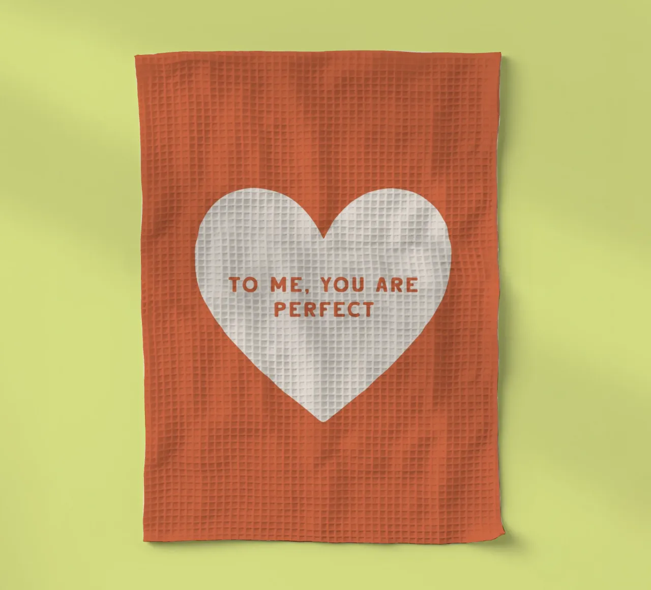 To Me You Are Perfect canovaccio da cucina da treechild