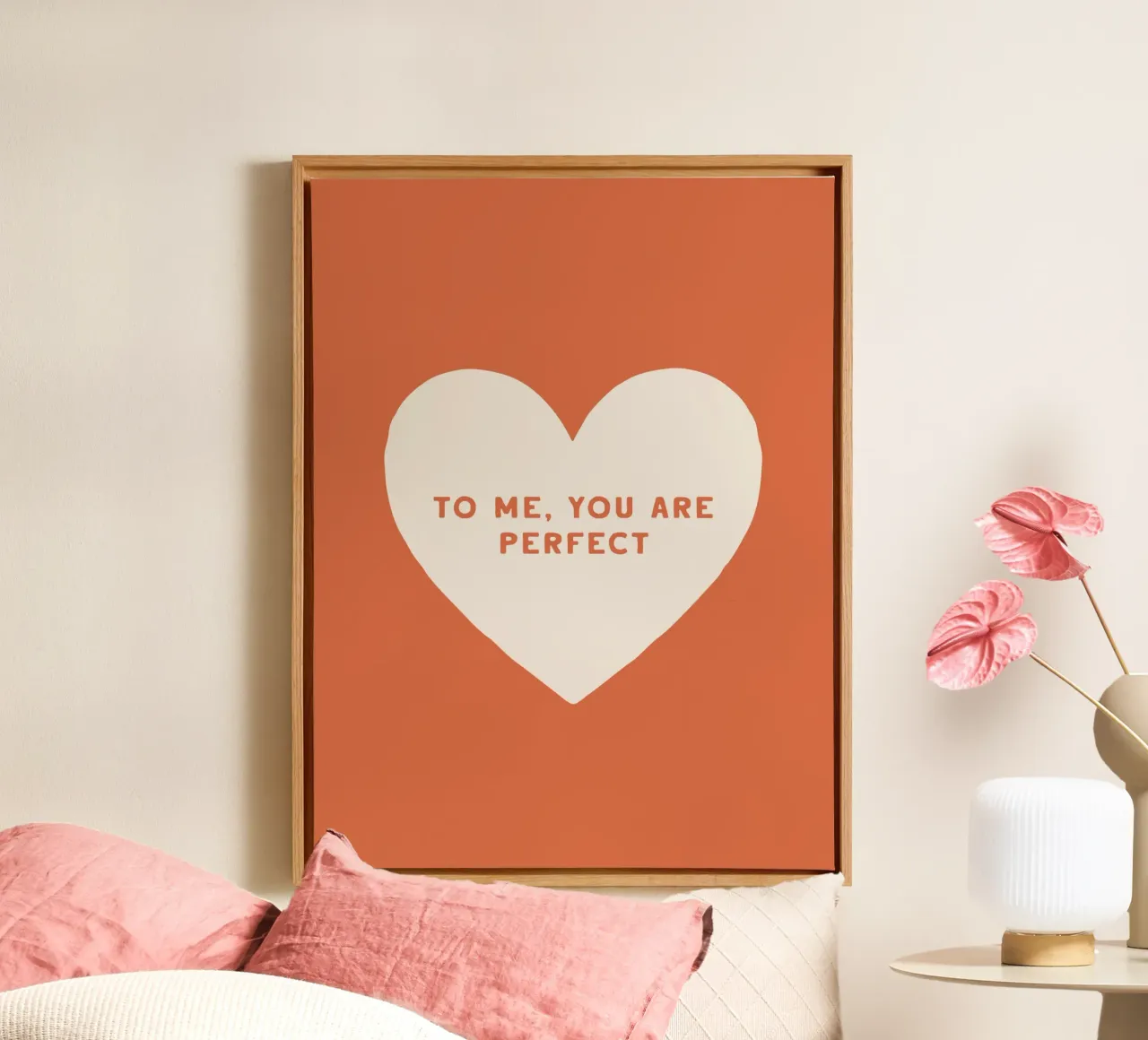 To Me You Are Perfect canvas by treechild