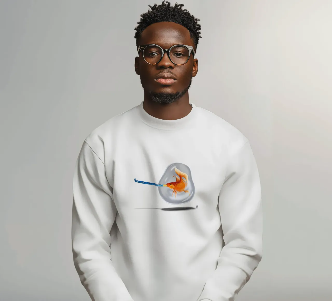 Popper (Colour) sweatshirt by Rob Art | Illustration