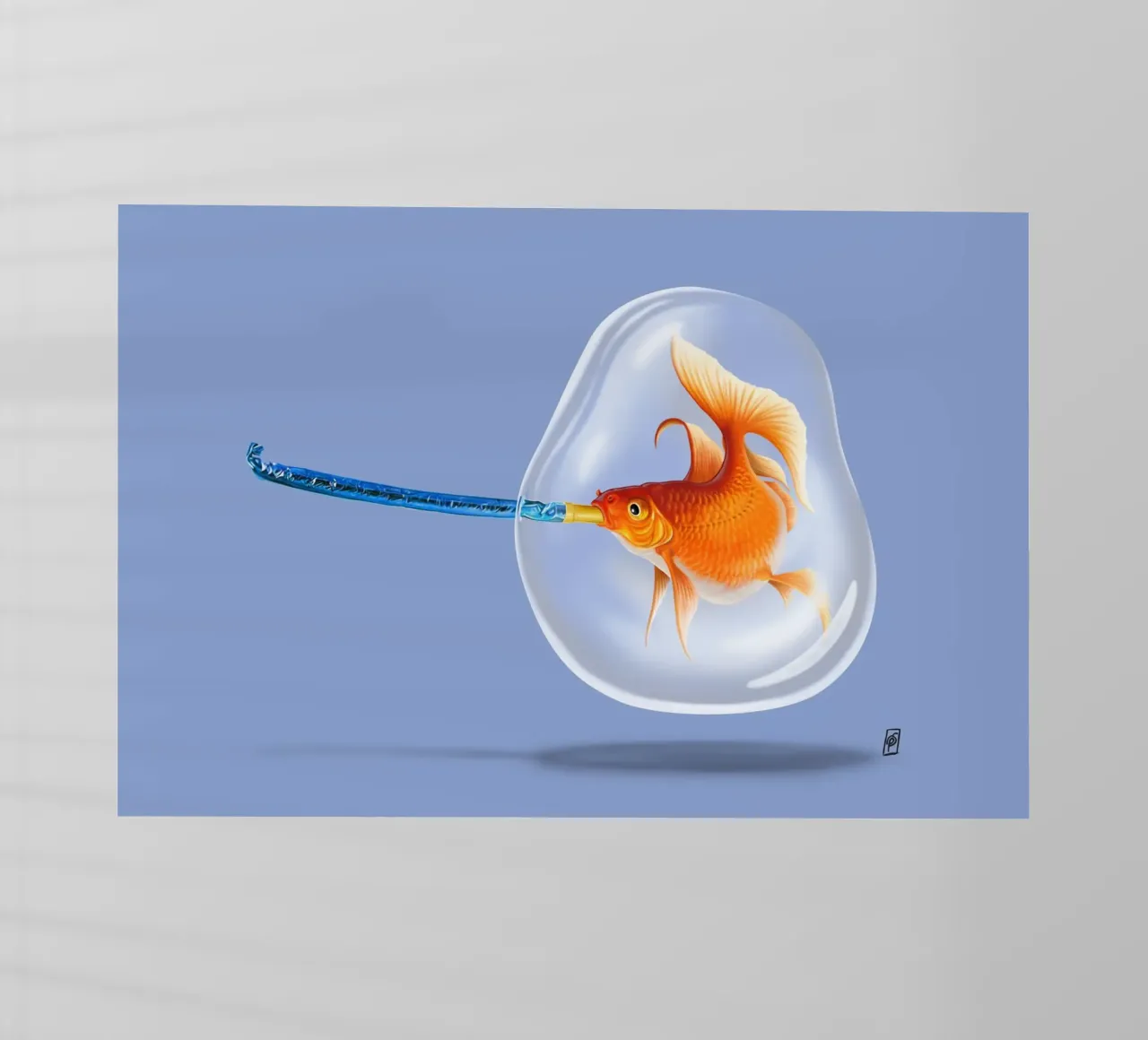Popper (Colour) pellicola backlit da Rob Art | Illustration