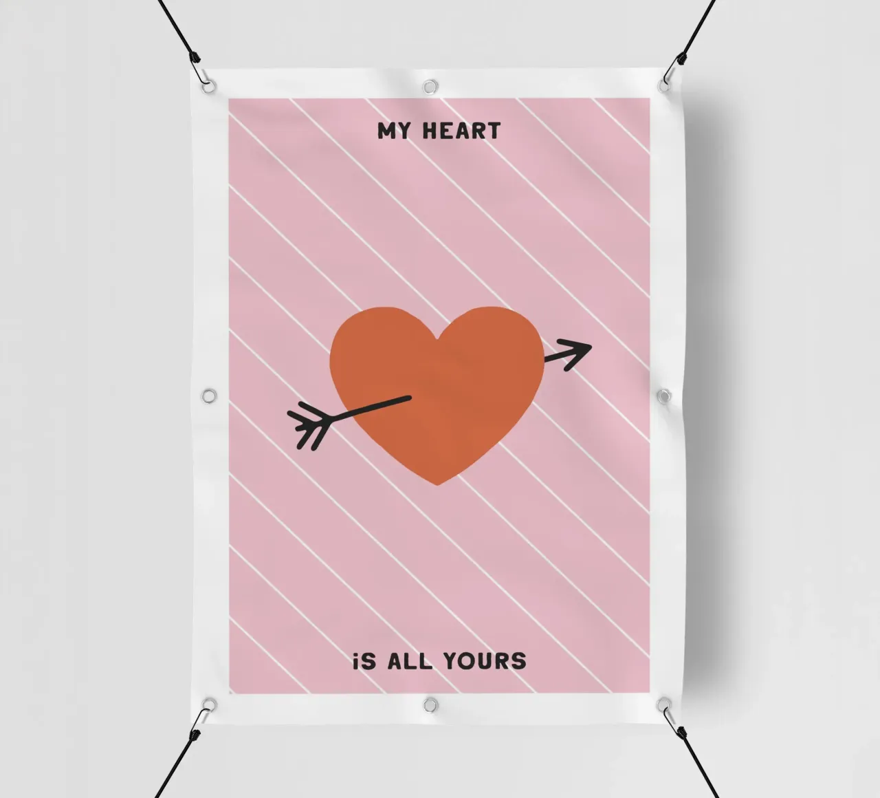 My Heart Is All Yours No 2 telo in pvc da treechild