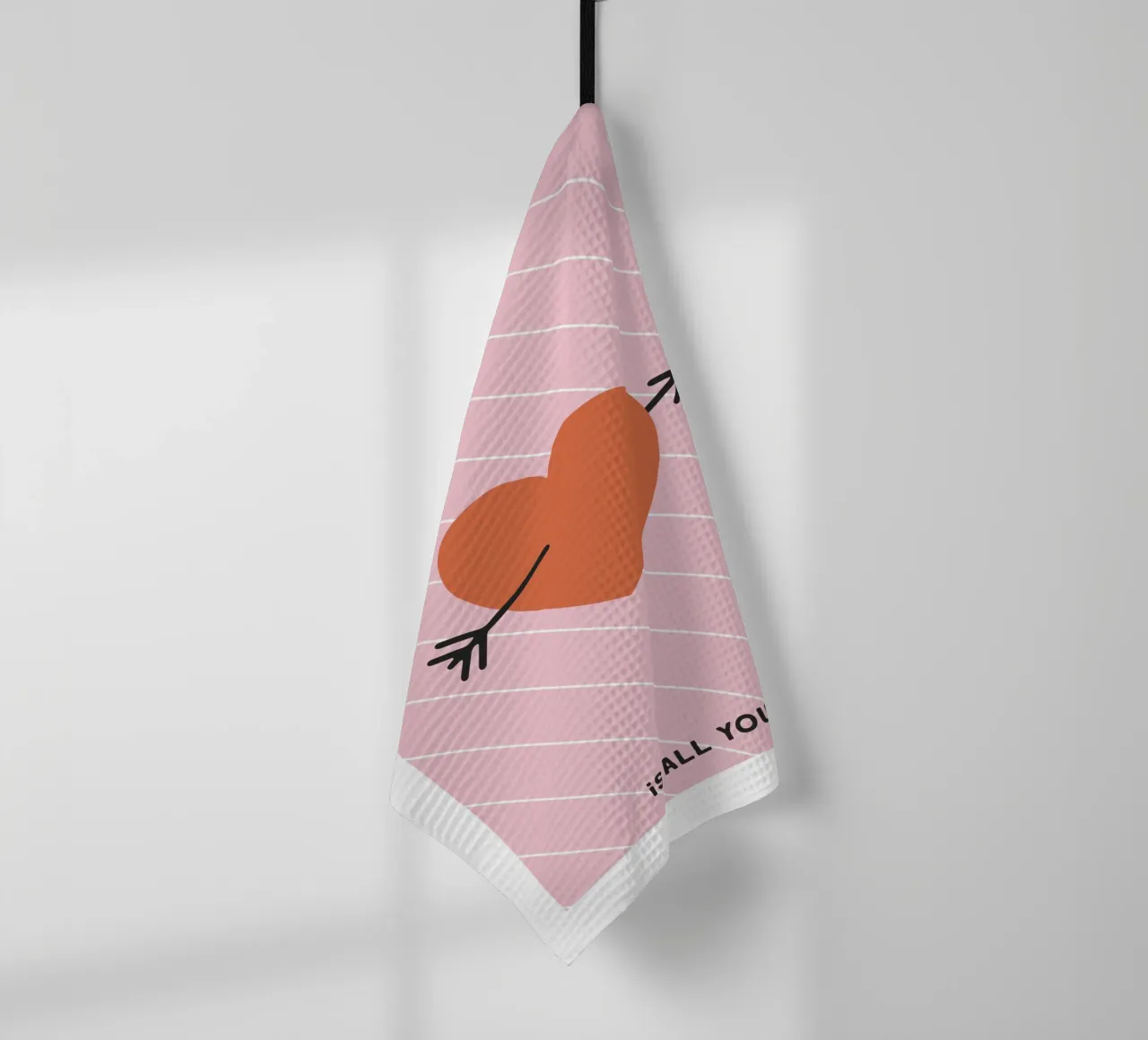 My Heart Is All Yours No 2 canovaccio da cucina da treechild