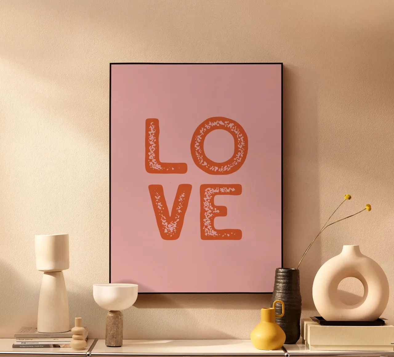 LOVE alluminio dibond da treechild