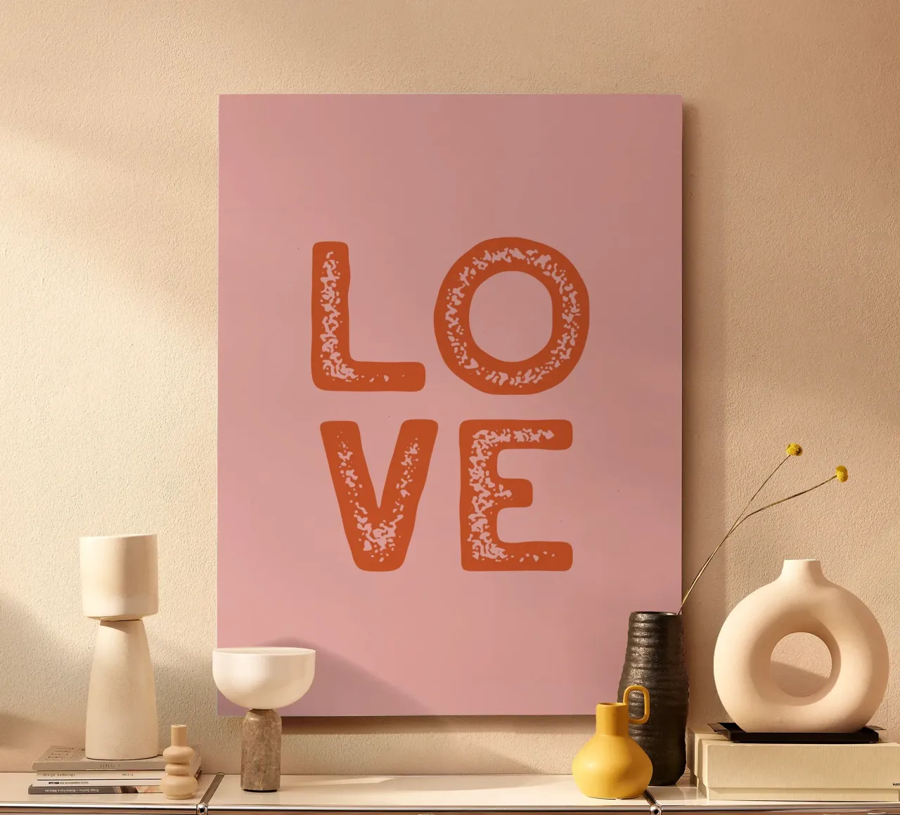 LOVE alluminio dibond da treechild