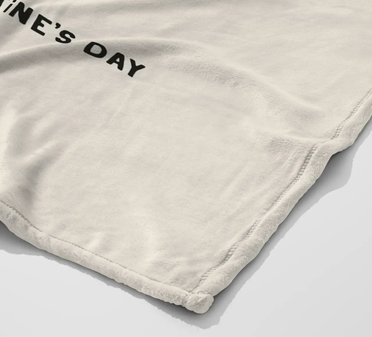 Happy Valentine`s Day coperta in pile da treechild
