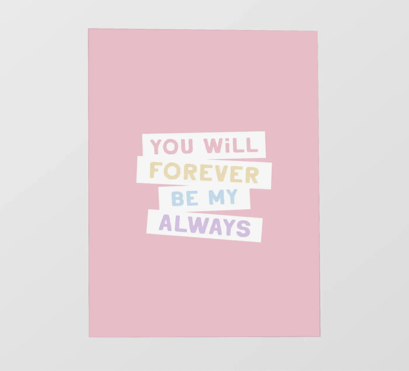 Forever Be pellicola backlit da treechild