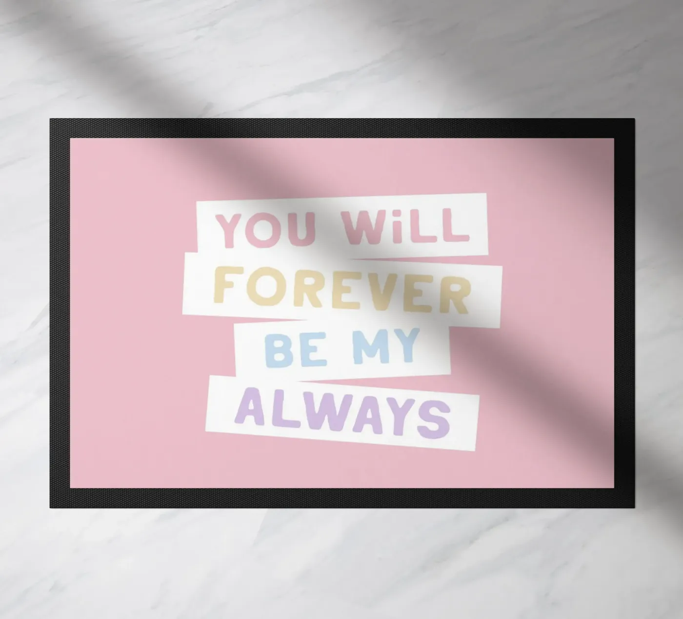 Forever Be Fußmatte von treechild