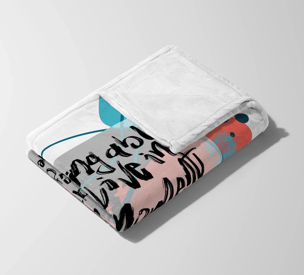 Being able to live in the moment is a gift. coperta in pile da LIMITED EDITION LETTERS