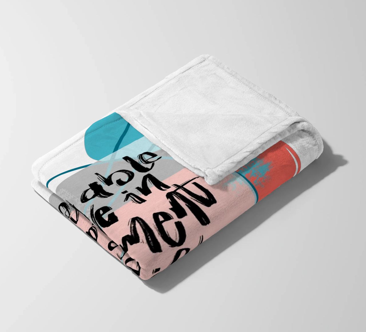 Being able to live in the moment is a gift. coperta in pile da LIMITED EDITION LETTERS