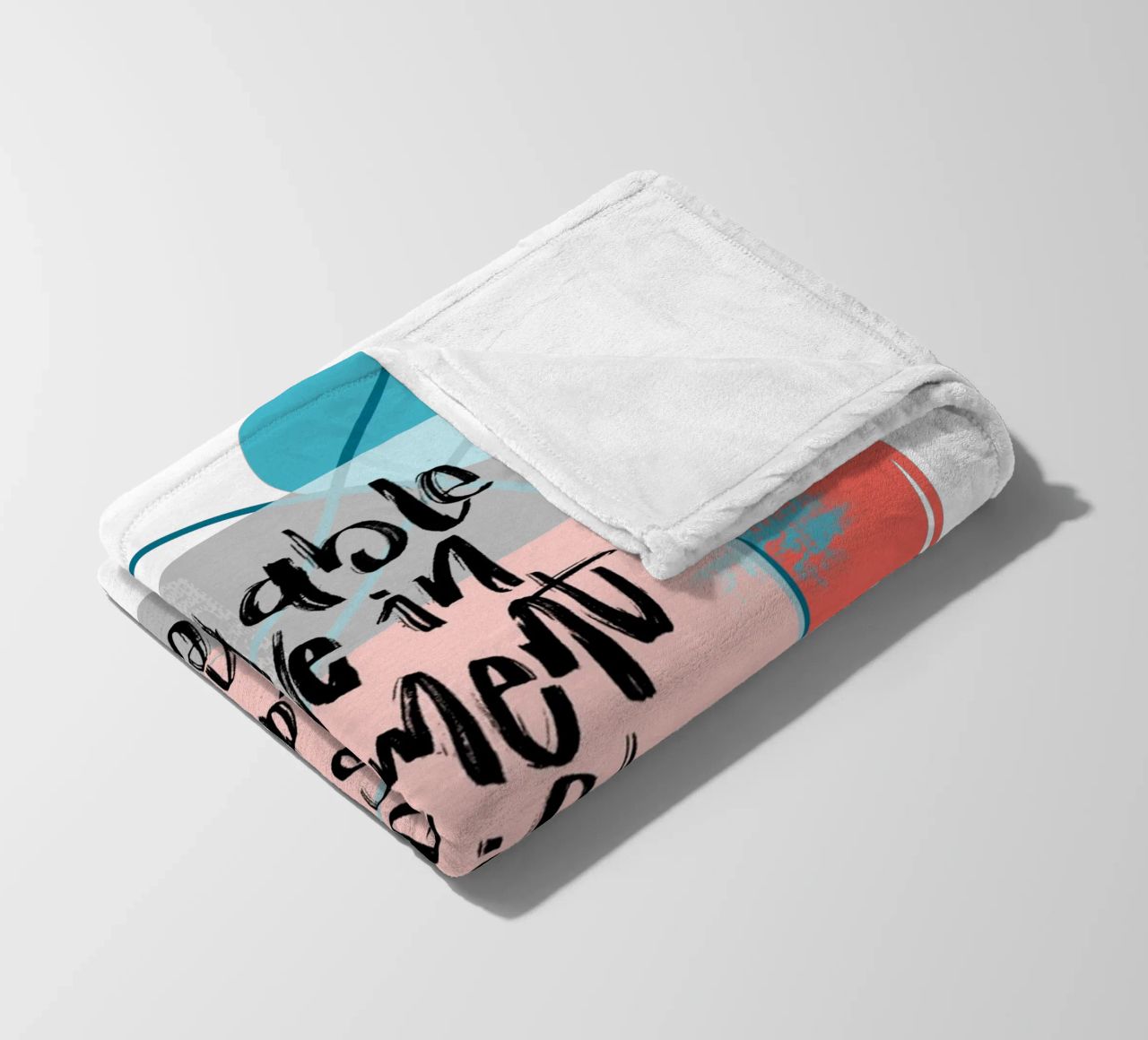 Being able to live in the moment is a gift. coperta in pile da LIMITED EDITION LETTERS