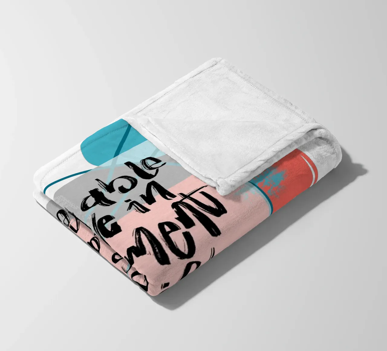 Being able to live in the moment is a gift. coperta in pile da LIMITED EDITION LETTERS