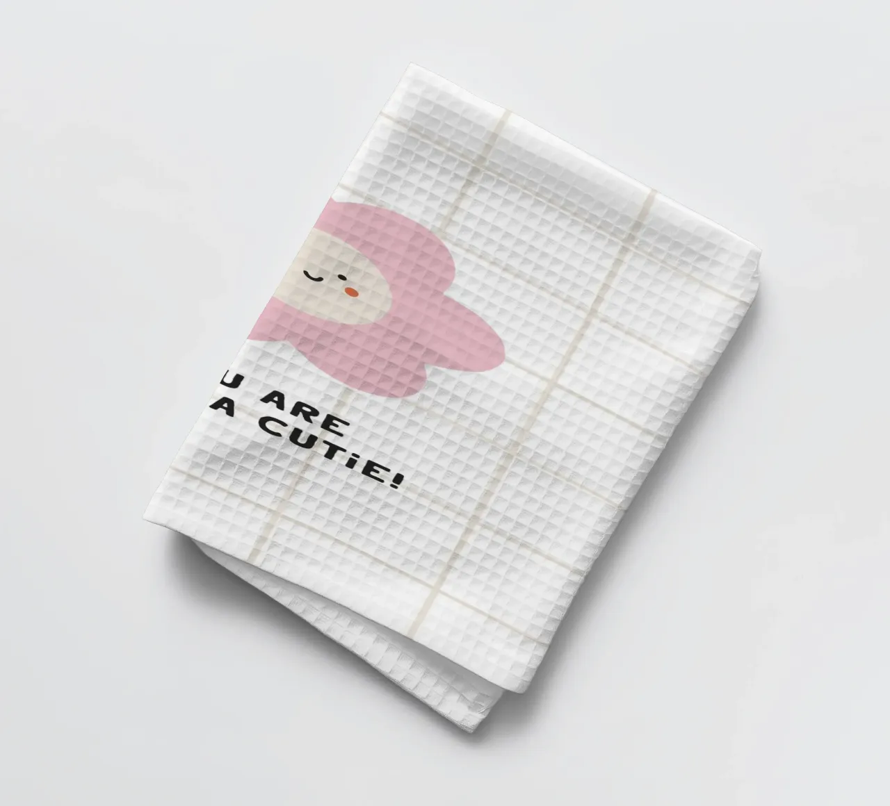 You Are Such A Cutie canovaccio da cucina da treechild