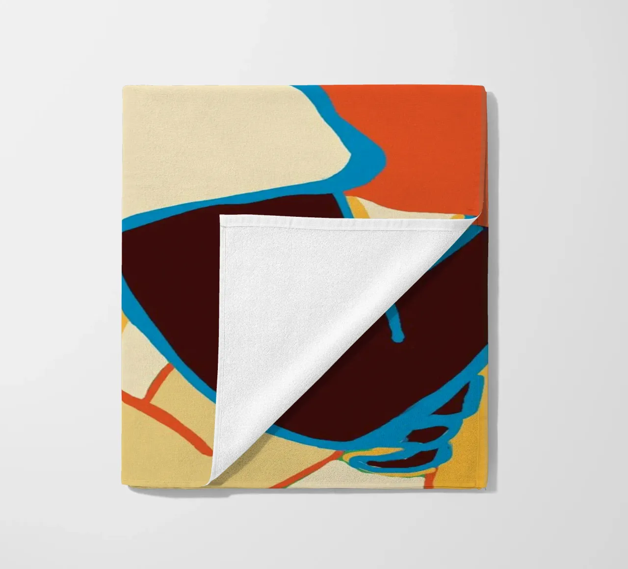 L'abbraccio colorato di due donne telo mare da tainah negreiros