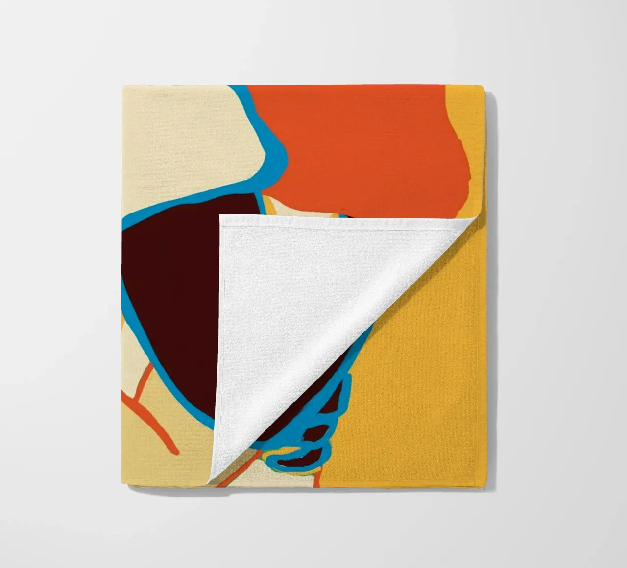 L'abbraccio colorato di due donne telo mare da tainah negreiros