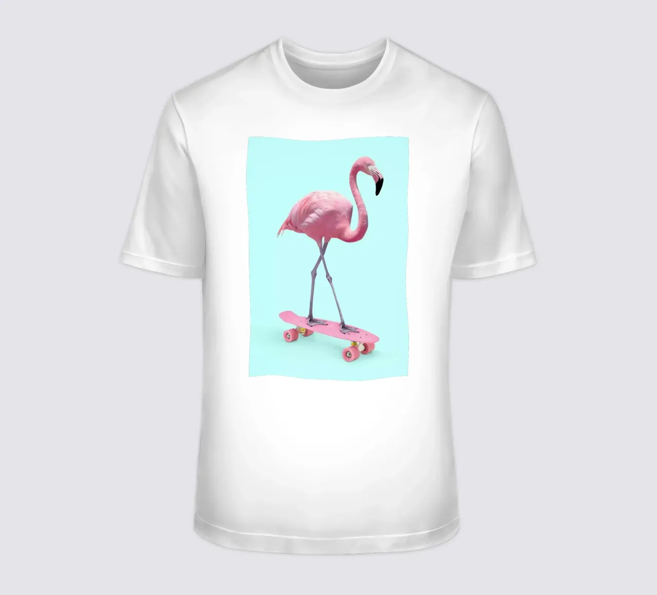 Skate Flamingo t-shirt da Paul Fuentes Design