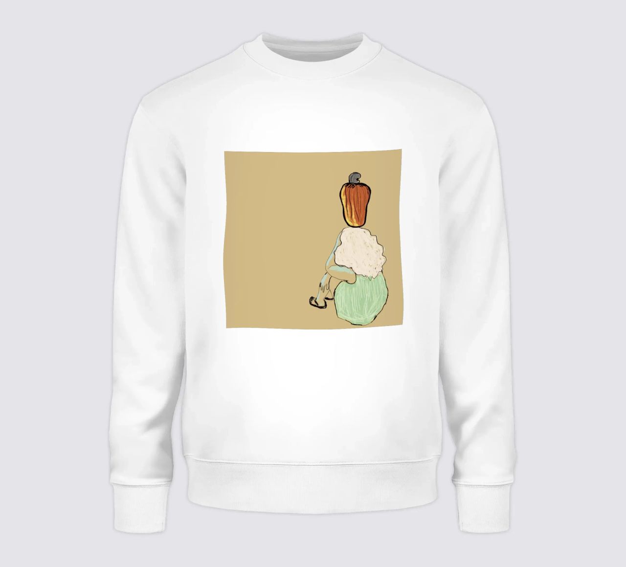 Anacardo y Saudade sudadera de tainah negreiros