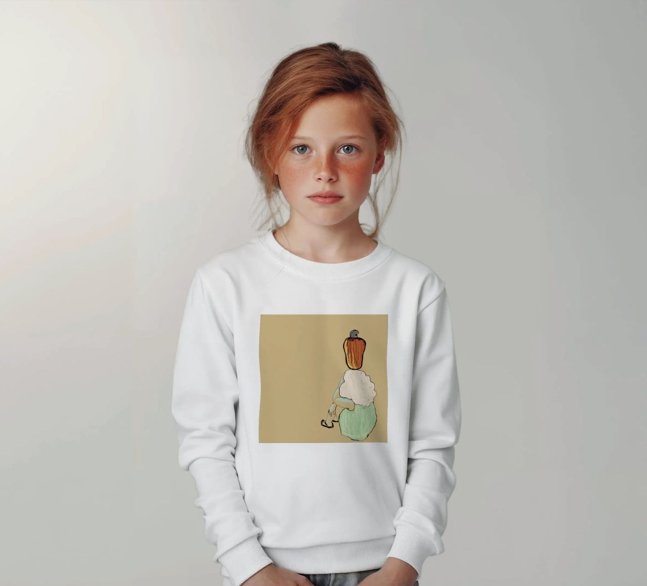 Anacardo y Saudade sudadera para niño de tainah negreiros
