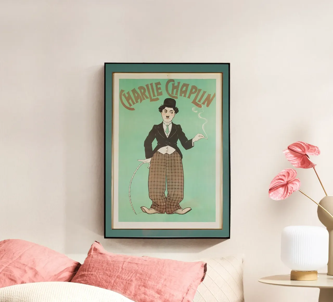 Charlie Chaplin plexiglass da Attaboy Dsgn