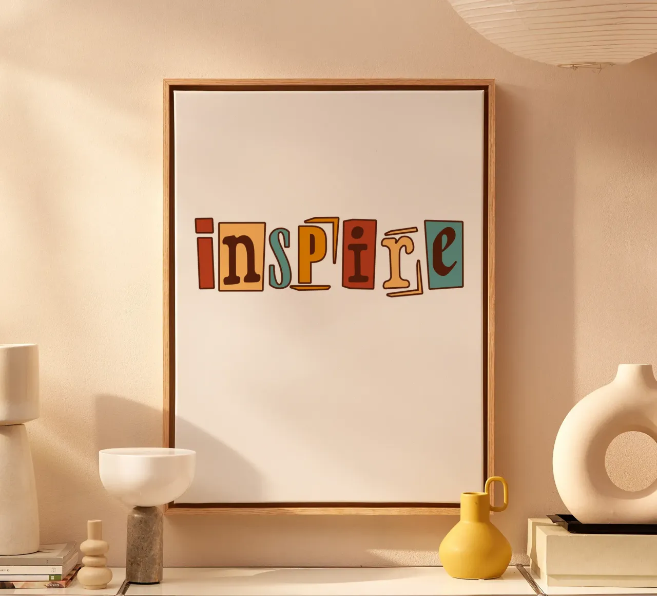 Words That Spark Joy and Motivation canvas by DesignArt