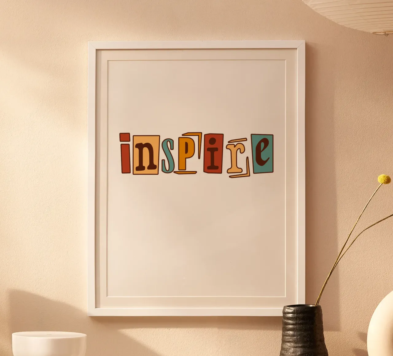 Words That Spark Joy and Motivation hahnemühle by DesignArt