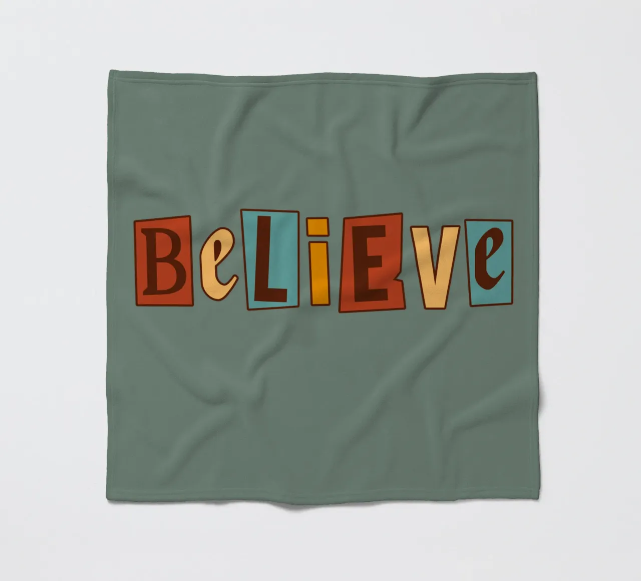 Words That Spark Joy and Motivation fleece blanket by DesignArt