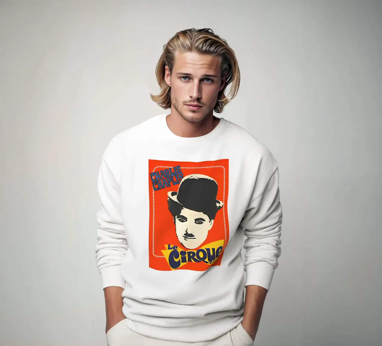 Charlie Chaplin The Circus Movie felpa da Attaboy Dsgn