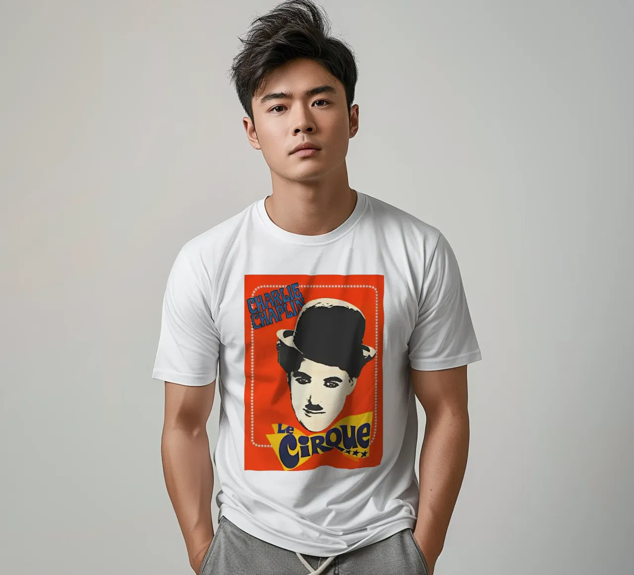 Charlie Chaplin The Circus Movie t-shirt da Attaboy Dsgn