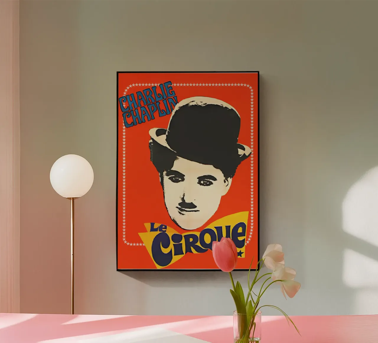Charlie Chaplin The Circus Movie plexiglass da Attaboy Dsgn