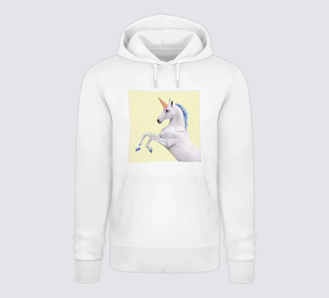Ice Cream Unicorn felpa con cappuccio da Paul Fuentes Design