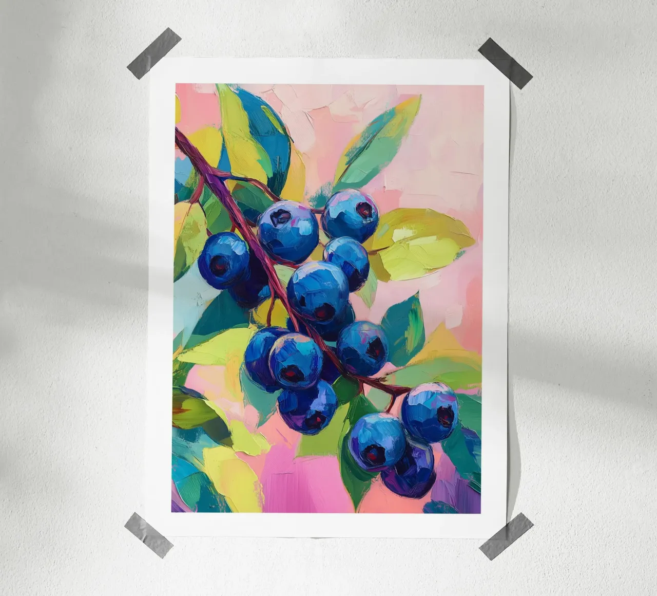 Mirtilli in vernice poster da Spice & Style
